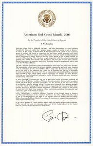 President Obama Proclamation, 2009