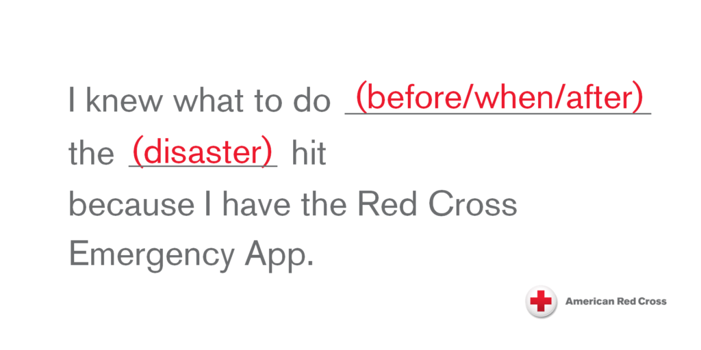 red cross emergency app 