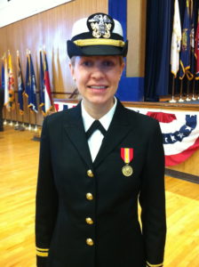 My daughter Navy LTJG Shannon Rice