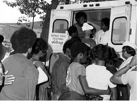 Sickle Cell Testing Mobile Unit Truck