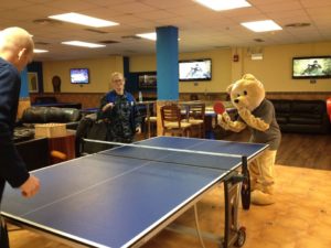 Red Cross service to the armed forces Scrubby Bear Ping Pong