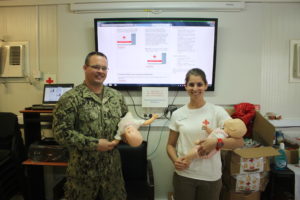 red cross service to the armed forces djibouti cpr training
