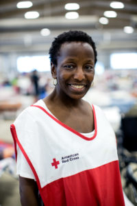 red cross volunteer louisiana flood