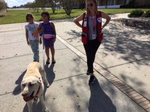 Canadian Red Cross helping Hurricane Matthew therapy dog and kids