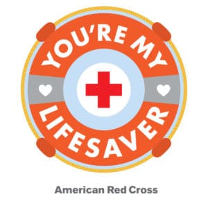 You're My Lifesaver - Valentine's Day Pin