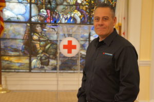 Bill at the American Red Cross National headquarters