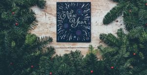 A new year's display photos for the New Year's resolution quiz.