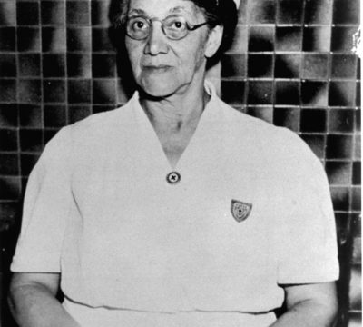 A historical photo of Frances Reed Elliott Davis.
