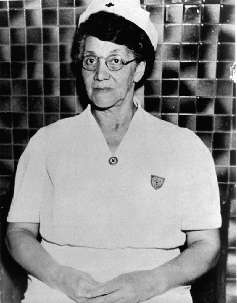 A historical photo of Frances Reed Elliott Davis.