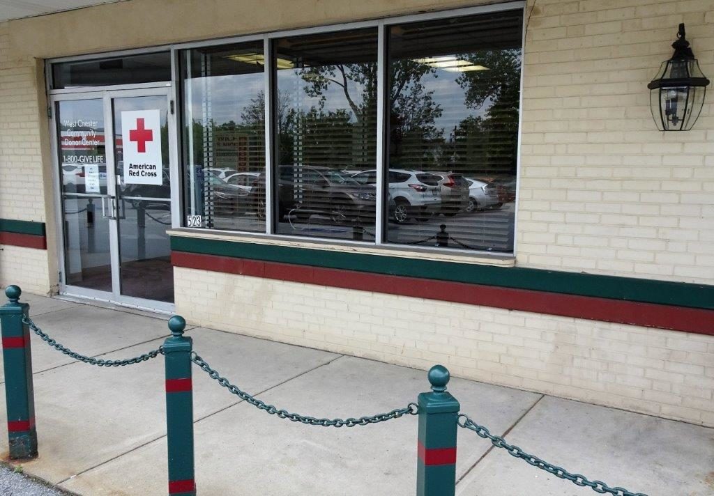 A photo of the West Chester American Red Cross Blood Donor Center.